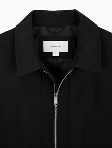 Buy 남성 테크 트윌 셔츠 집업 기능성 자켓 in color CK BLACK