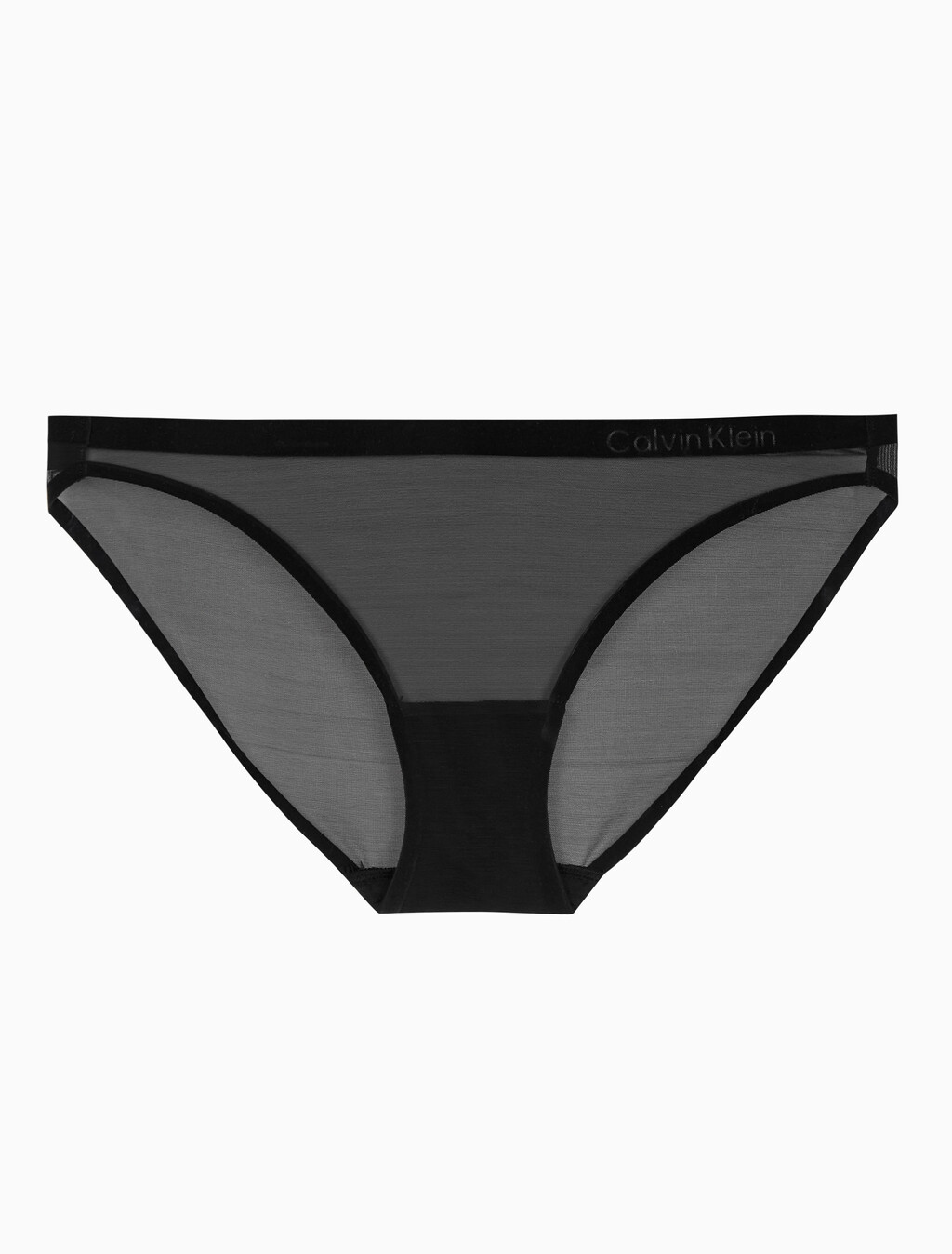Buy 여성 미니멀리스트 메쉬 비키니 in color BLACK