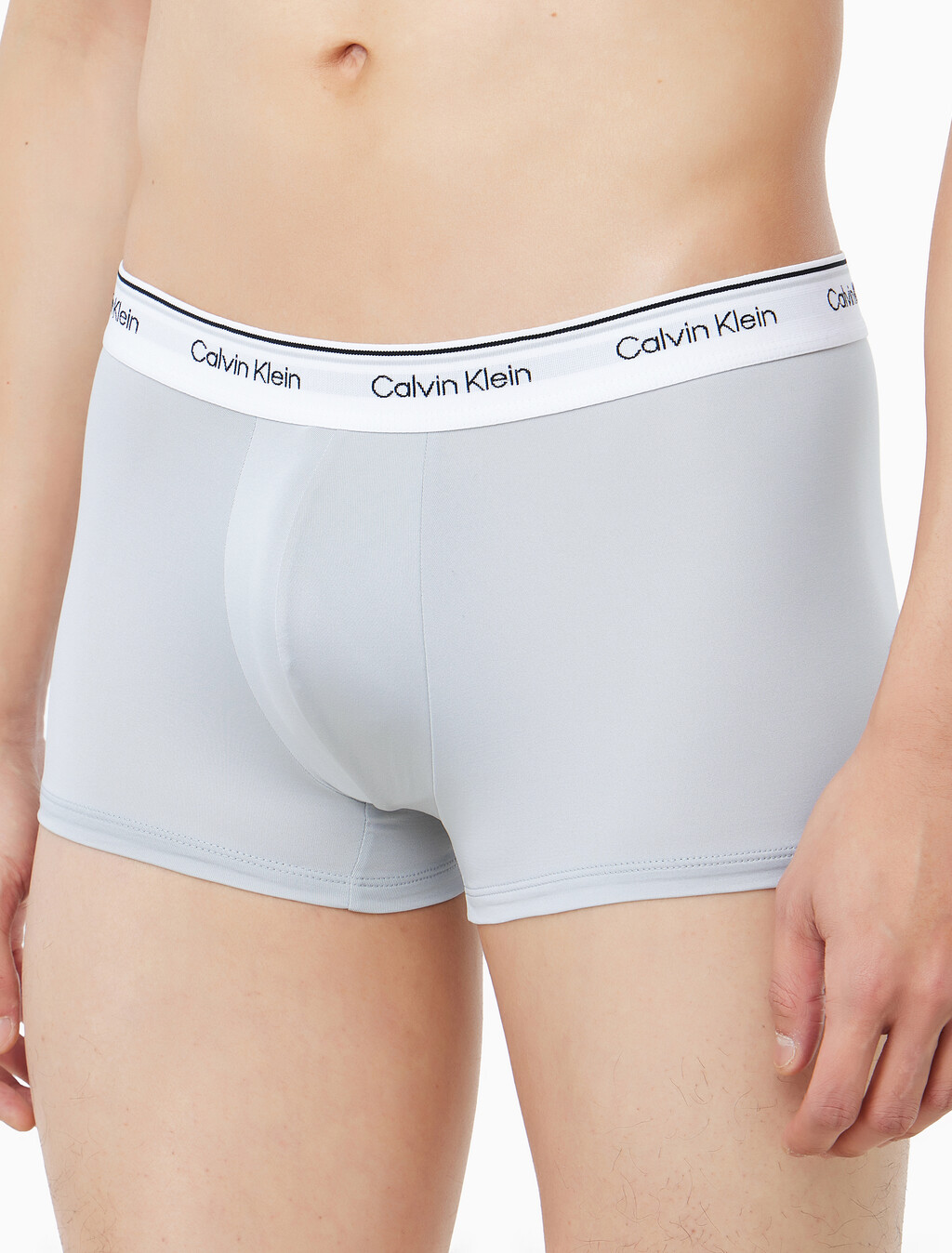 Buy 남성 마이크로파이버 스트레치 밸런스 로우 라이즈 트렁크 3PK in color Pink / Light Grey / Dark Navy