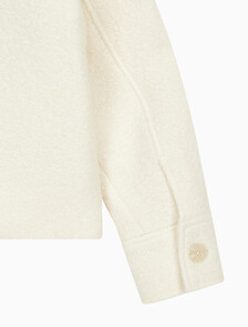 Buy 여성 울 숏자켓 in color WHITE