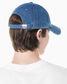 Buy 남녀공용 CKJ 데님 볼캡 in color DENIM