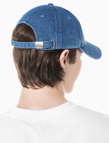Buy 남녀공용 CKJ 데님 볼캡 in color DENIM
