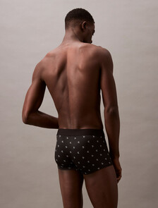 Buy 남성 CK 1996 마이크로 싱글 로우 라이즈 드로즈 in color DIAMOND LOGO PRINT_BLACK