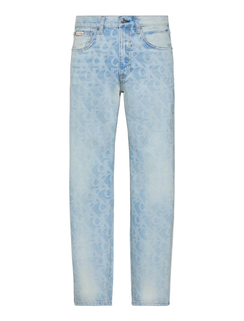 Buy 90S 스트레이트 진 in color Light Blue