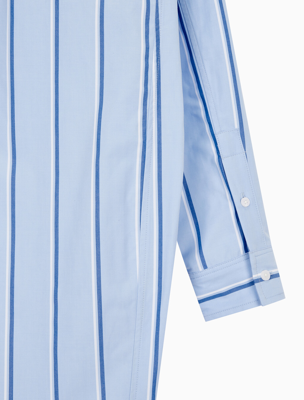 Buy 여성 스트라이프 셔츠 드레스 in color CHAMBRAY BLUE