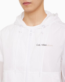 Buy 남성 라이트 웨이트 윈드브레이커 재킷 in color BRIGHT WHITE