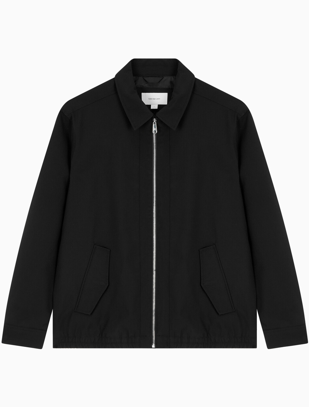Buy 남성 테크 트윌 셔츠 집업 기능성 자켓 in color CK BLACK