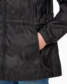 Buy 여성 웨이스트 집업 자켓 in color CK BLACK