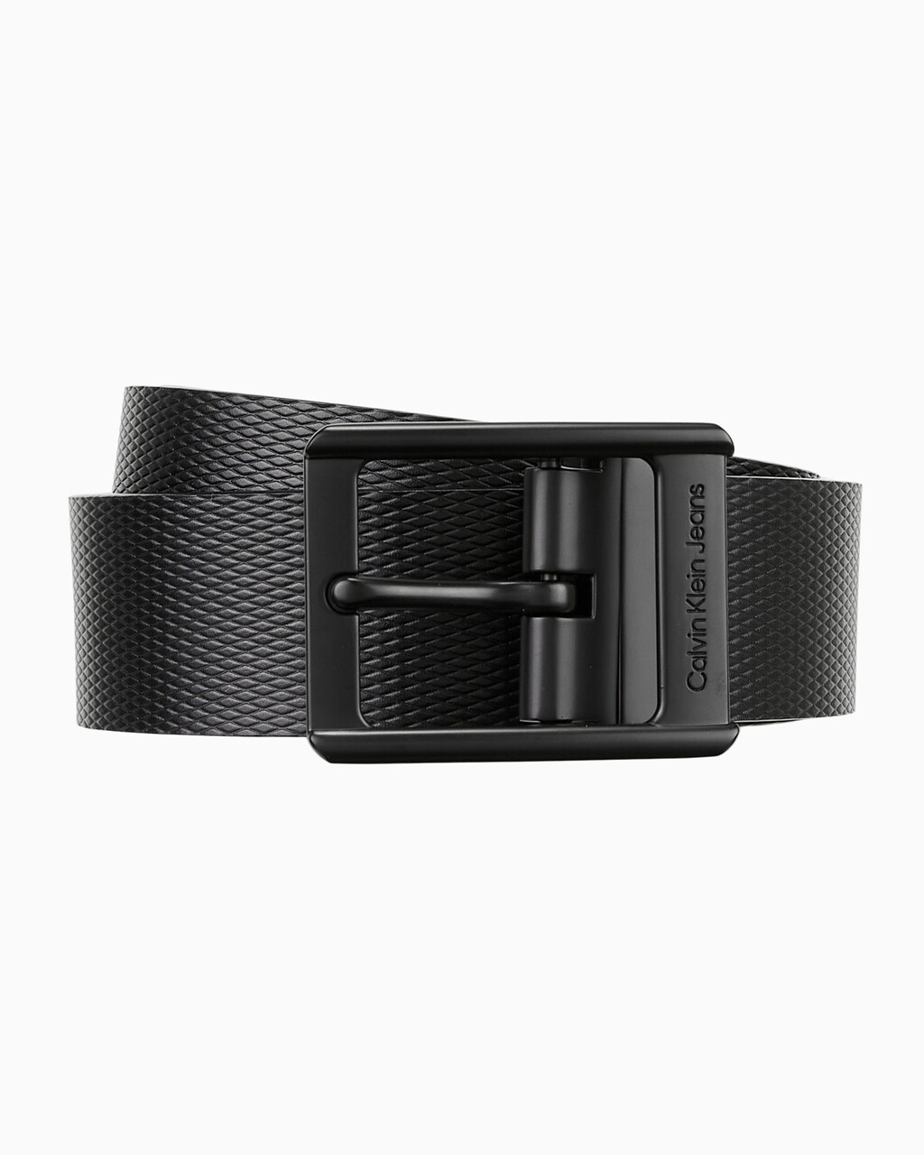 Buy 남성 CKJ 클래식 스퀘어 버클 38MM 양면 벨트 in color BLACK BEAUTY