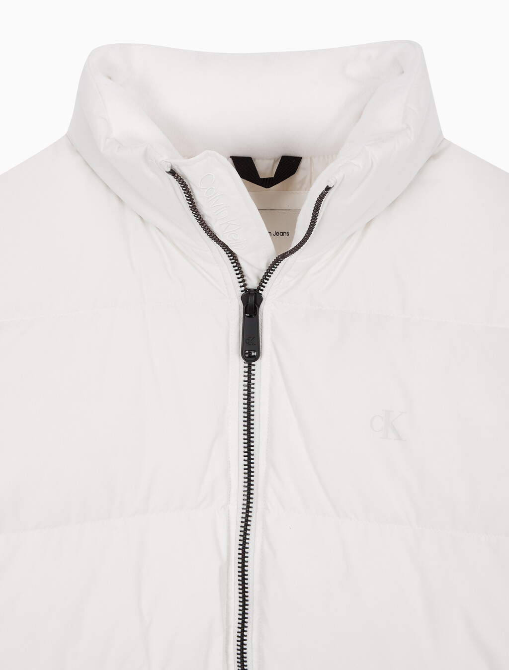 Buy 남성 베이직 에센셜 다운 푸퍼 자켓  in color WHITE