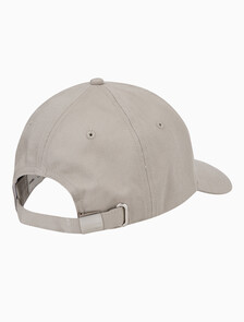 Buy 남녀공용 CKJ 타이틀케이스 로고 볼캡 in color VINTAGE KHAKI