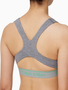 Buy 여성 에슬레틱 코튼 AF 라이틀리 라인드 브라렛 in color MEDIUM GREY HEATHER