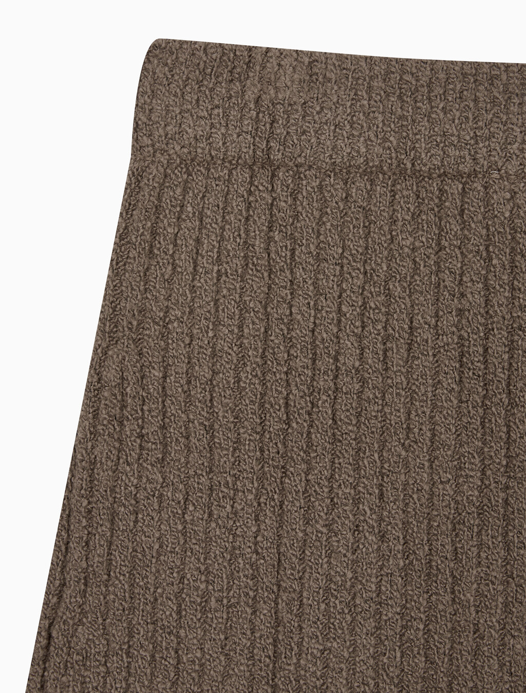 Buy 여성 셔닐 미니 스커트 in color BROWN