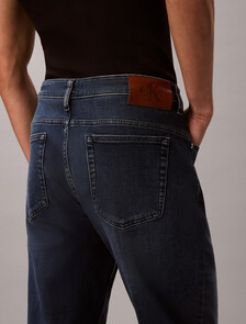 Buy 남성 에이바디 슬림핏 데님 in color Blue black