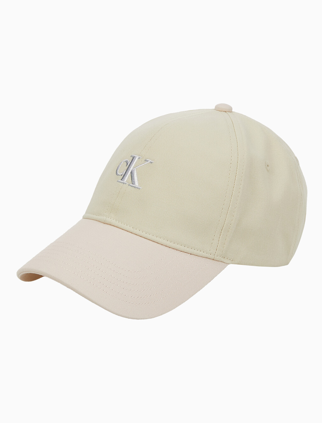 Buy 남녀공용 CKJ 스몰 모노그램 베이스볼 캡 in color LIGHT PINK
