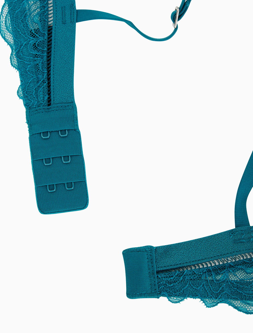 Buy 여성 CK 블랙 지오 레이스 AF 푸쉬업 브라 in color TEAL MARINE