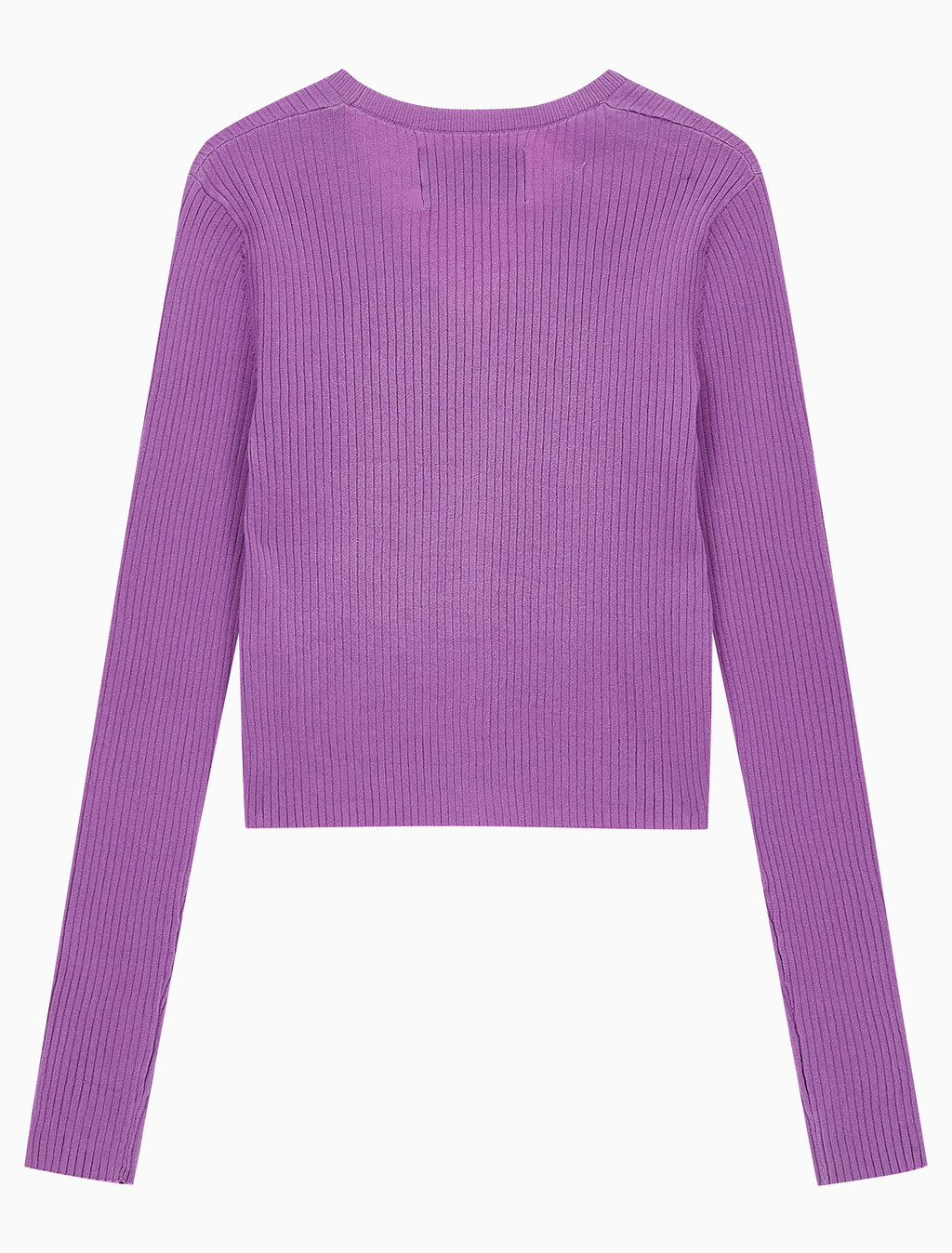 Buy 여성 슬림 브이넥 가디건 in color IRIS ORCHID