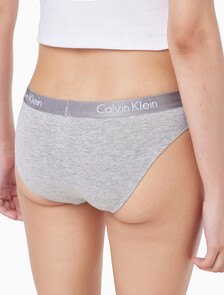 Buy 여성 모티브 코튼 3PK 비키니 in color BLACK/WHITE/GREY HEATHER