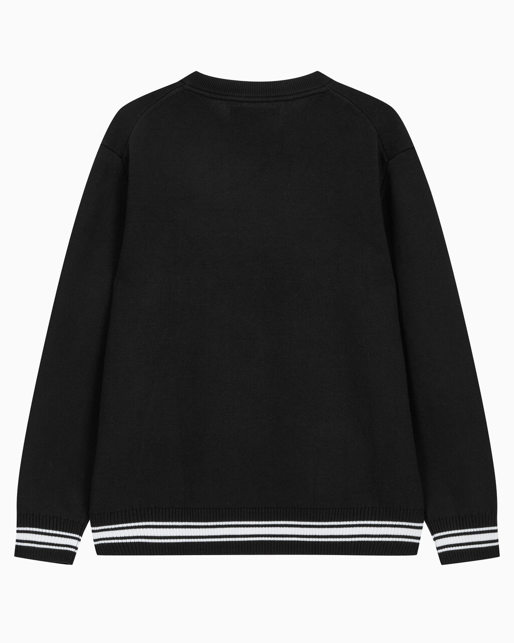 Buy 남성 바시티 스웨터 in color CK BLACK