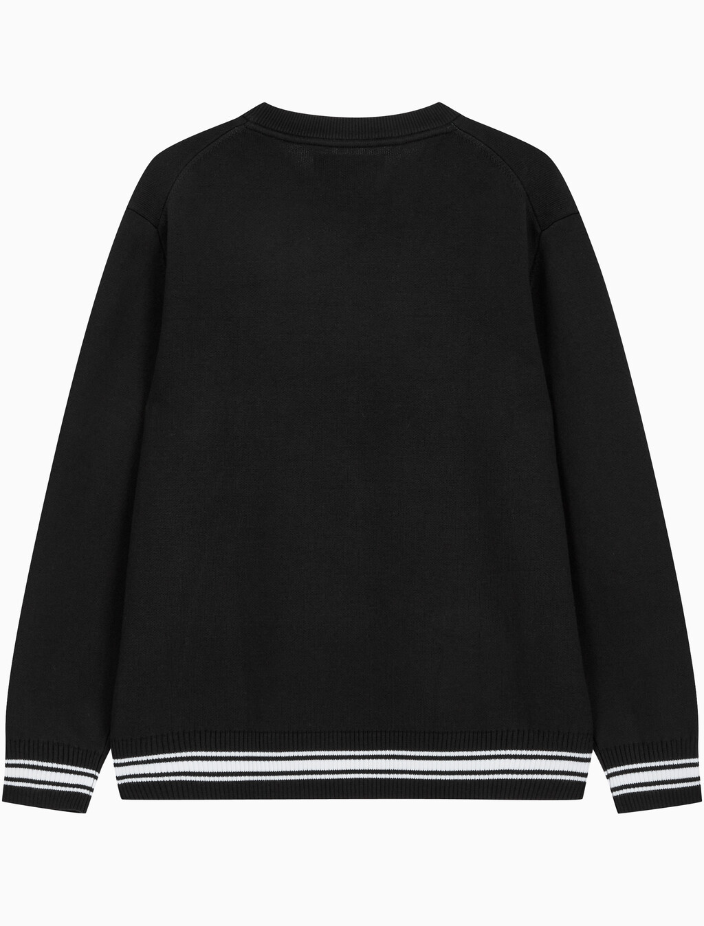 Buy 남성 바시티 스웨터 in color CK BLACK
