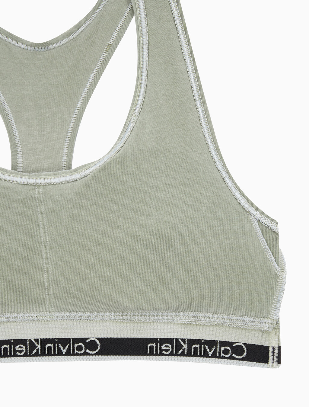 Buy 여성 모던코튼 미네랄 AF 라이틀리 라인드 브라렛 in color ECO GREEN