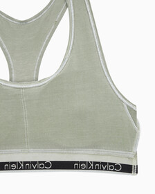 Buy 여성 모던코튼 미네랄 AF 라이틀리 라인드 브라렛 in color ECO GREEN
