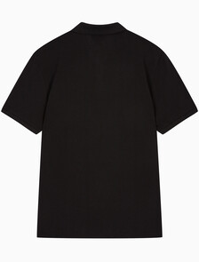 Buy 남성 레귤러핏 피케 반팔 클래식 폴로 티셔츠 in color BLACK