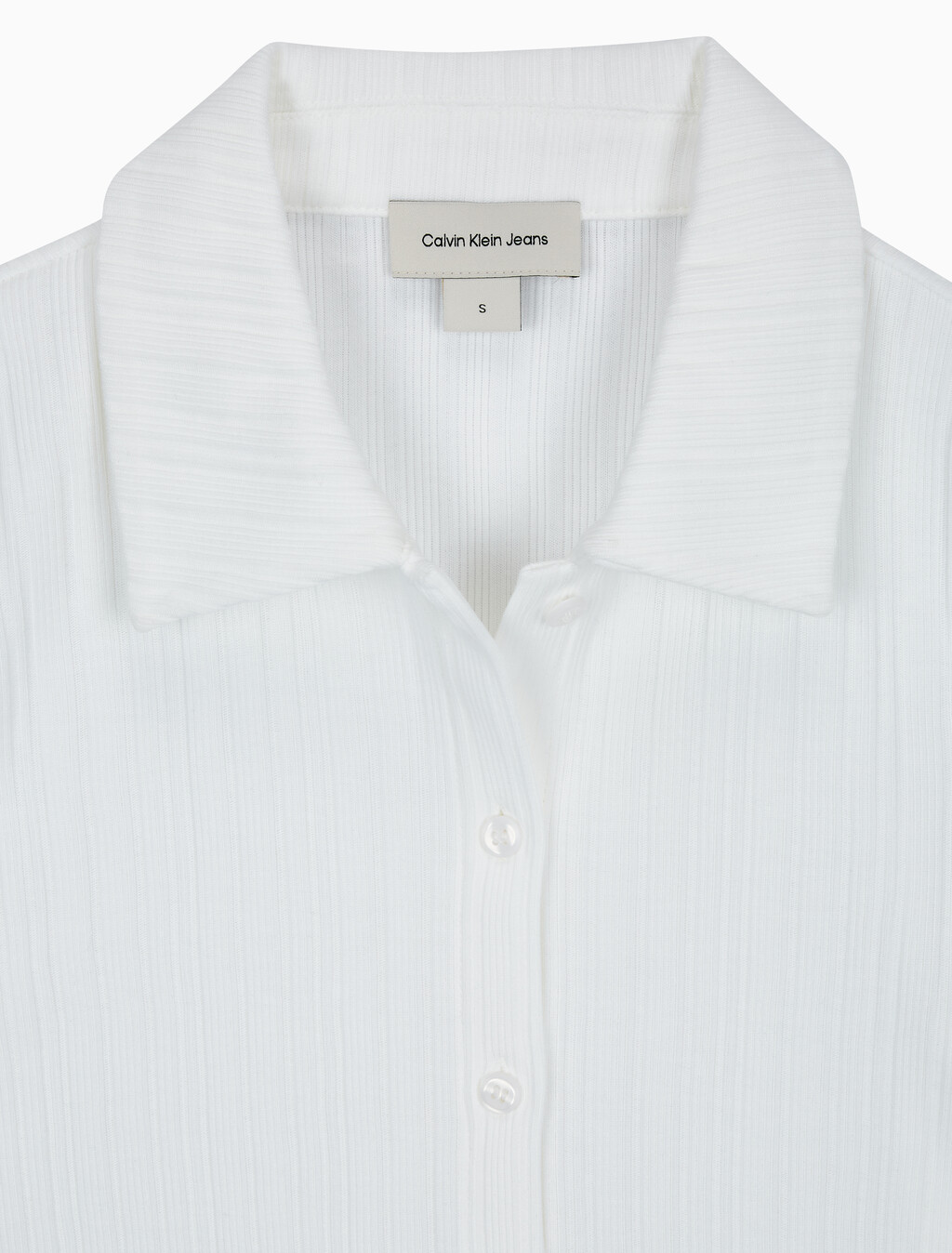 Buy 여성 폴로 립 슬립 탑 in color BRIGHT WHITE