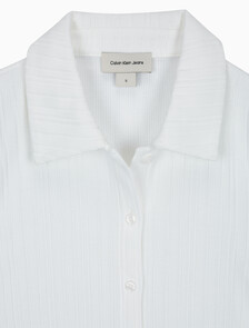 Buy 여성 폴로 립 슬립 탑 in color BRIGHT WHITE
