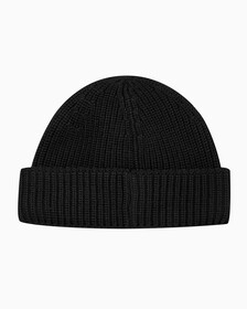 Buy 남녀공용 CK 로고 닥터 비니 in color BLACK