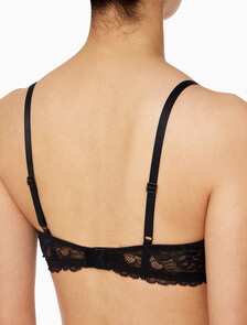 Buy 여성 CK 블랙 브라이덜 언라인드 발코넷 in color BLACK