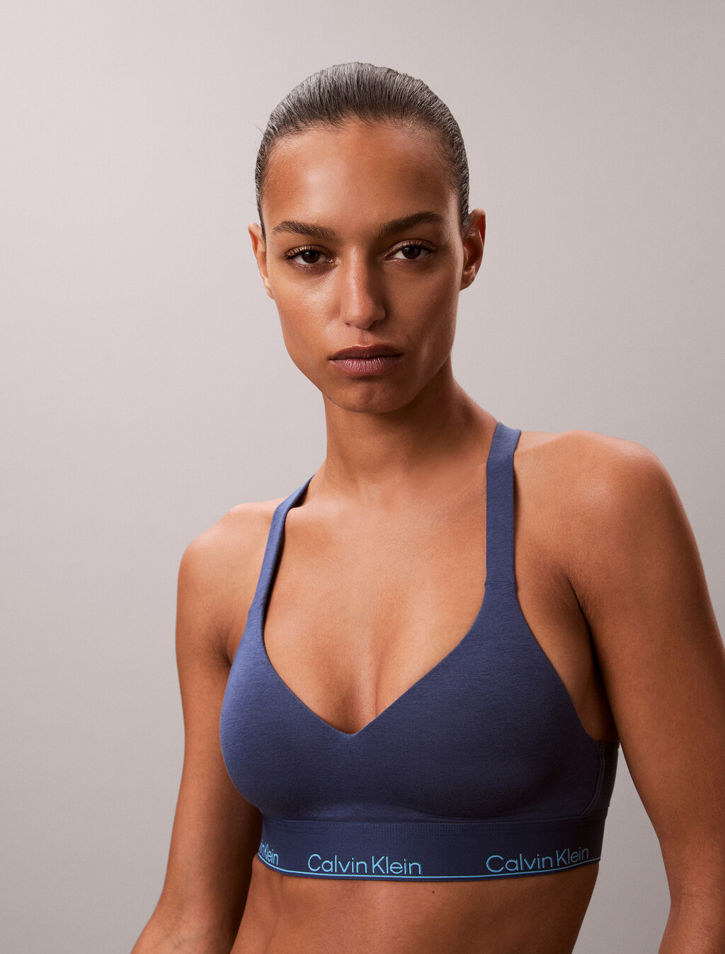 Buy 여성 아이콘 코튼 모달 리프트 브라렛 in color Dark Blue