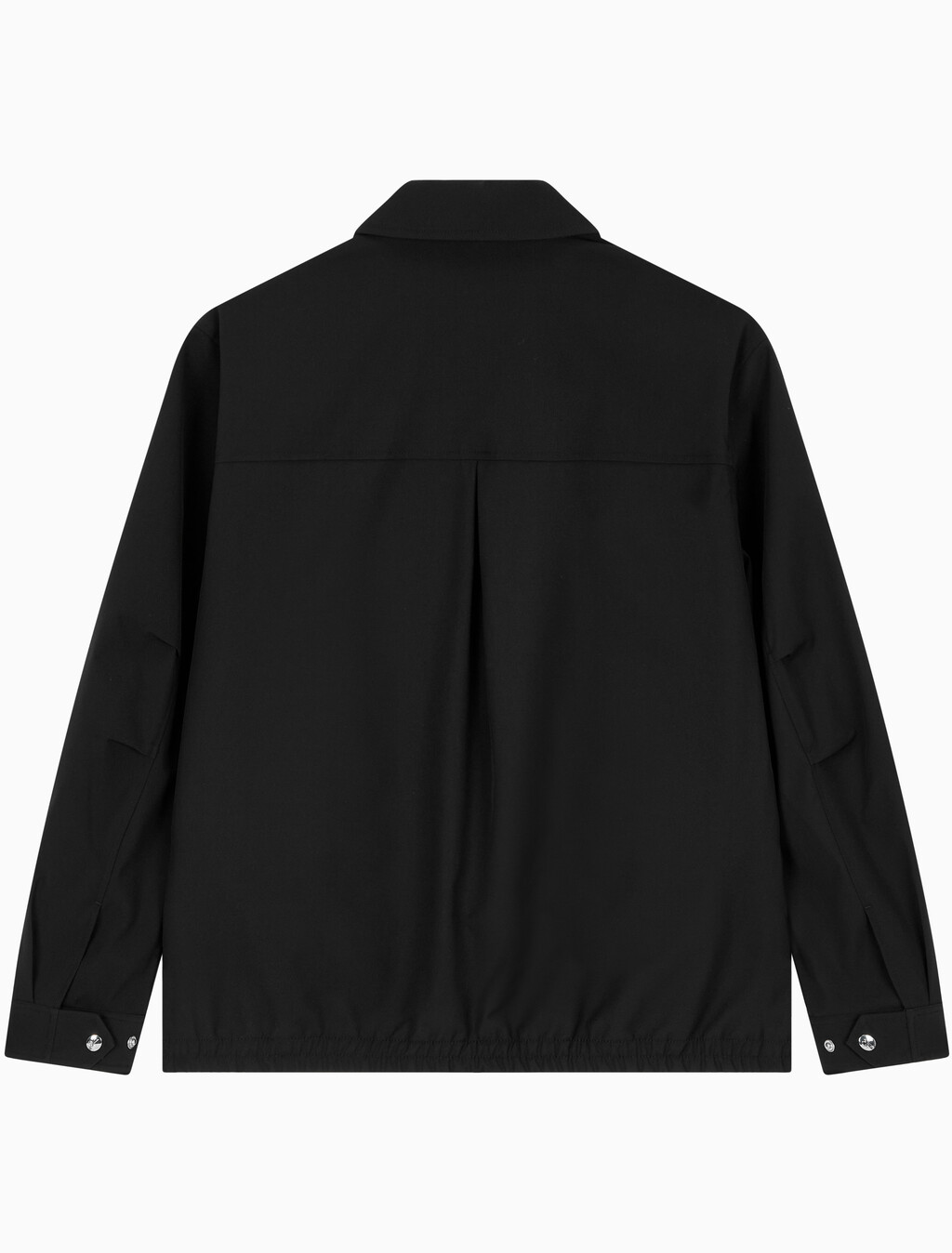 Buy 남성 테크 트윌 셔츠 집업 기능성 자켓 in color CK BLACK