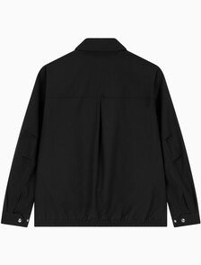 Buy 남성 테크 트윌 셔츠 집업 기능성 자켓 in color CK BLACK