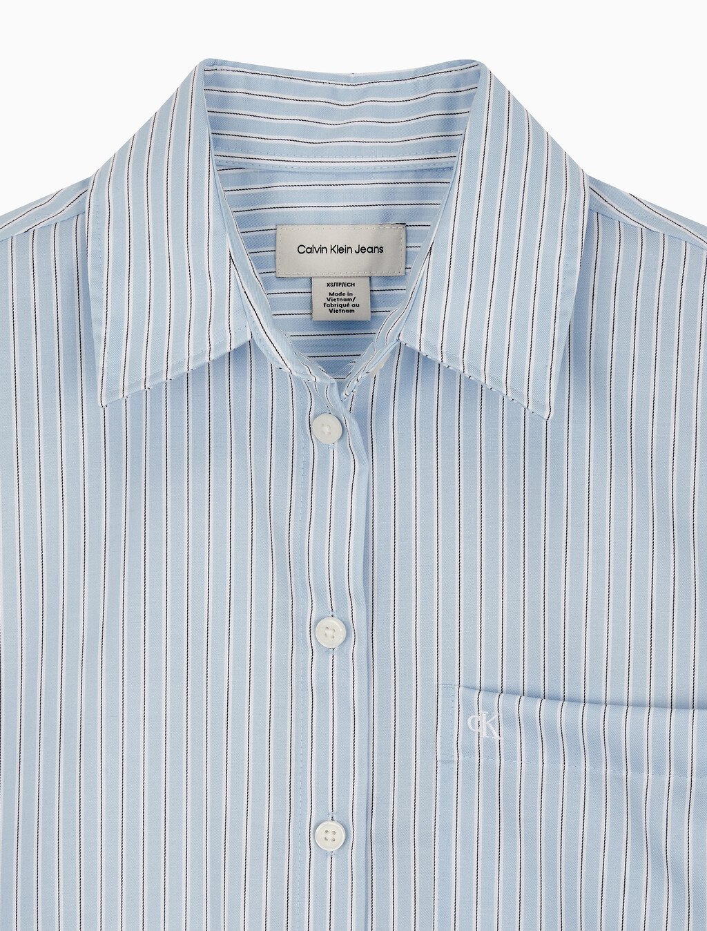 Buy 여성 릴렉스핏 셔츠 in color CHAMBRAY BLUE/ WHITE/ NIGHT SKY STRIPE