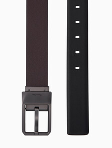 Buy 남성 CKJ 페이스티드 양면 벨트 35mm in color BLACK/BROWN
