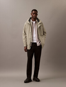 Buy 남성 롱슬리브 3 IN 1 자켓 in color KHAKI