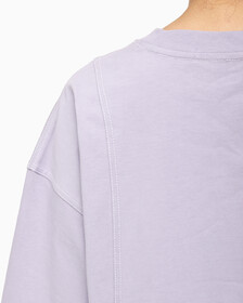 Buy 여성 패션 오버핏 크롭티 in color LAVENDER