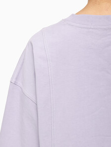 Buy 여성 패션 오버핏 크롭티 in color LAVENDER