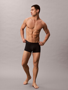 Buy 남성 CK 블랙 마이크로파이버 트렁크 in color BLACK