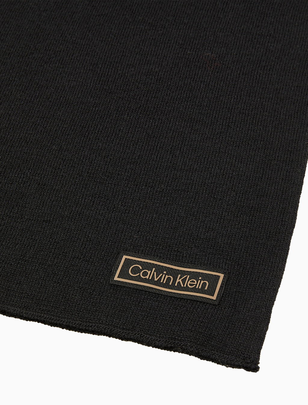 Buy 남녀공용  양면 로고 머플러 in color BLACK