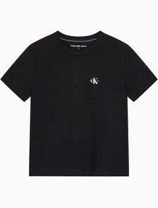 Buy 여성 레귤러핏 모던로고 2PK 반팔 티셔츠 in color CK BLACK