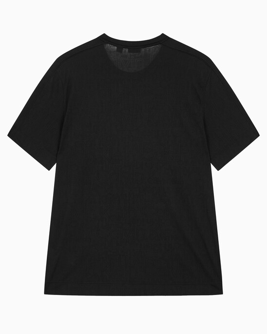 남성 레귤러핏 숄더 로고 숏슬리브 티셔츠