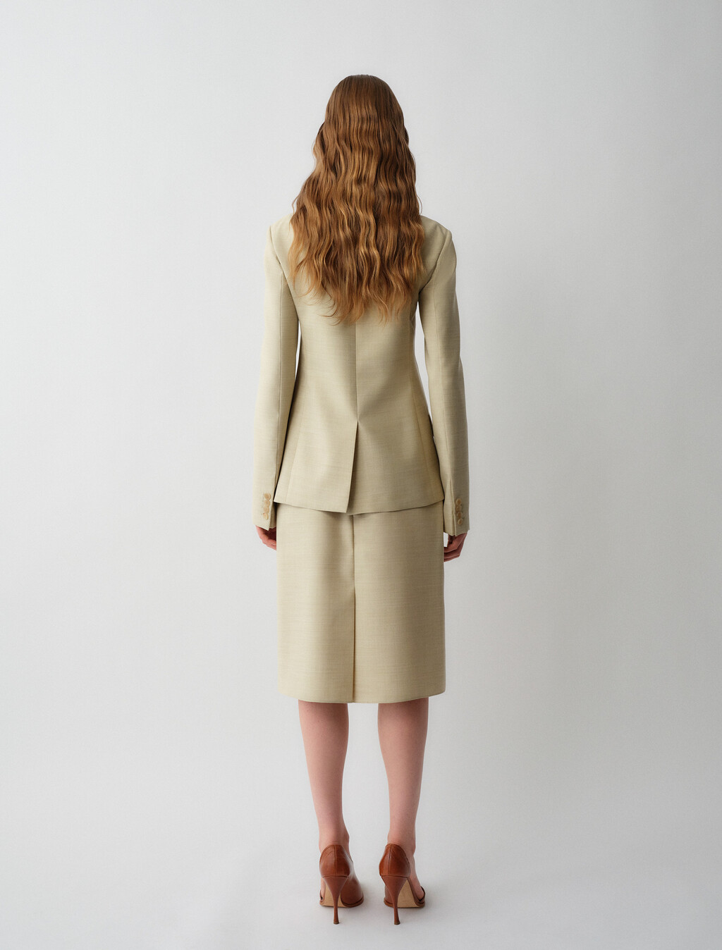 Buy LUNAS WOMENS SKIRT in color HAY