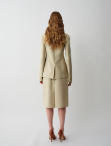 Buy LUNAS WOMENS SKIRT in color HAY