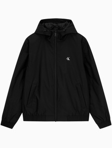 Buy 남성 후드 립스탑 해링턴 자켓 in color BLACK