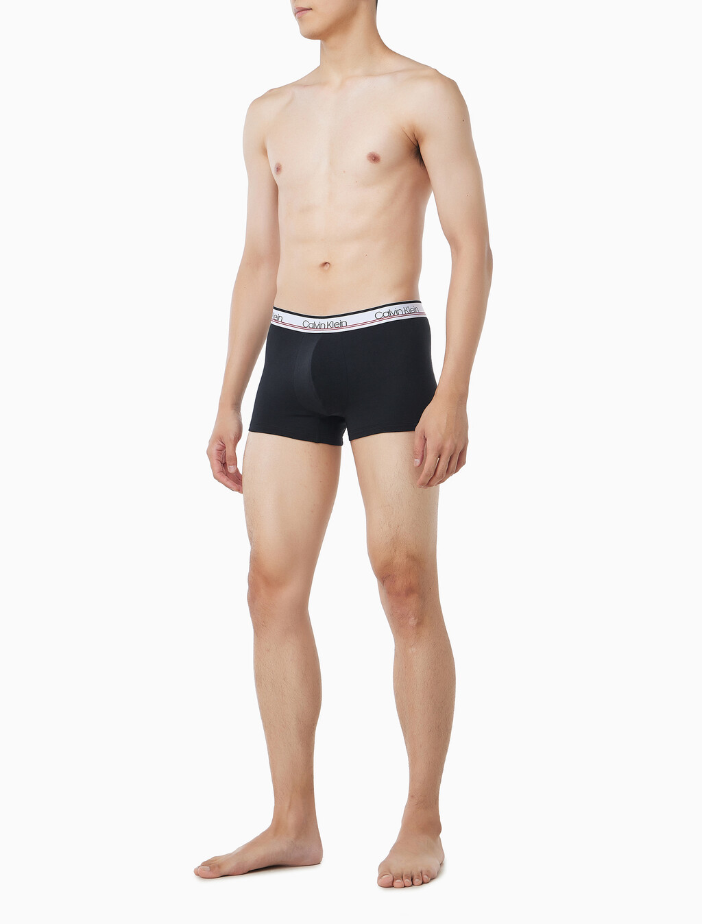 Buy 남성 WB 코튼 스트레치 버라이어티 팩 트렁크 4PK in color Blue / Red / Black / Charcoal 