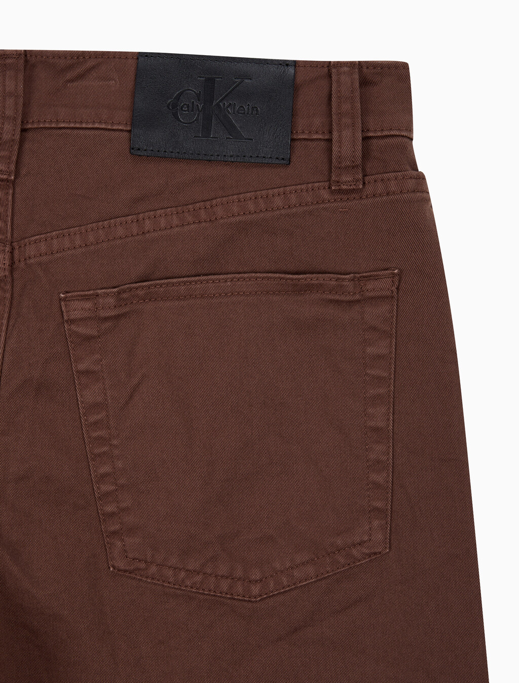 Buy 여성 슈퍼 와이드 레그핏 치노 팬츠 in color Red brown