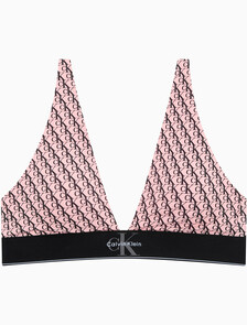 Buy 여성 CK 그래픽 AF 트라이앵글 in color Pink Print