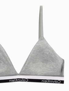 Buy 여성 모던 코튼 트라이앵글 in color GREY HEATHER